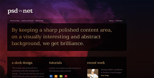 PSD 转 HTML 教程