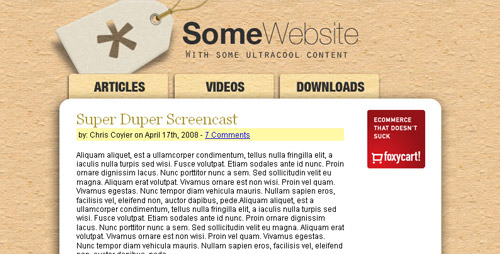 PSD 转 HTML 教程