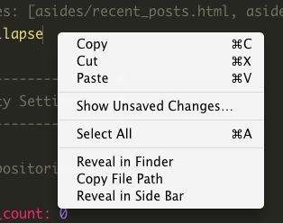 Context Menu