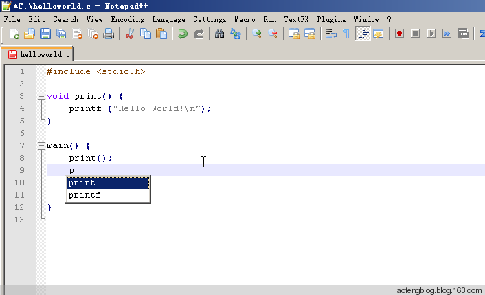 NotePad++ - 安装和配置C／C＋＋开发插件 ｜ NotePad++ - Install and Configure plugins for develop C/C++ - 傲风 - 宝剑锋从磨砺出 梅花香自苦寒来