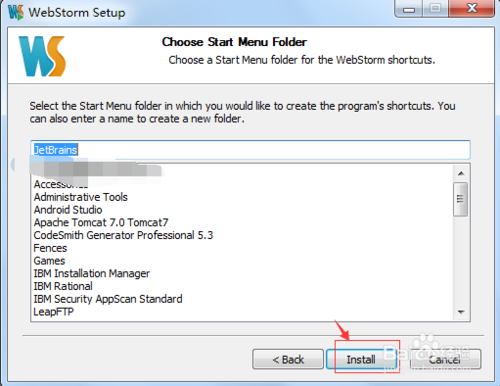 WebStorm的安装