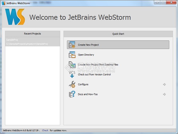 JavaScript开发工具WebStorm教程：用户界面简介