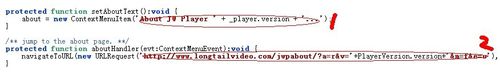 JW player 6 去除官方水印，自定义右键详细教程