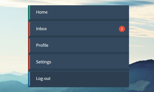 jquery-css3-menu-with-inbox